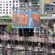 Darling Harbour Water Stage LED Big Screen