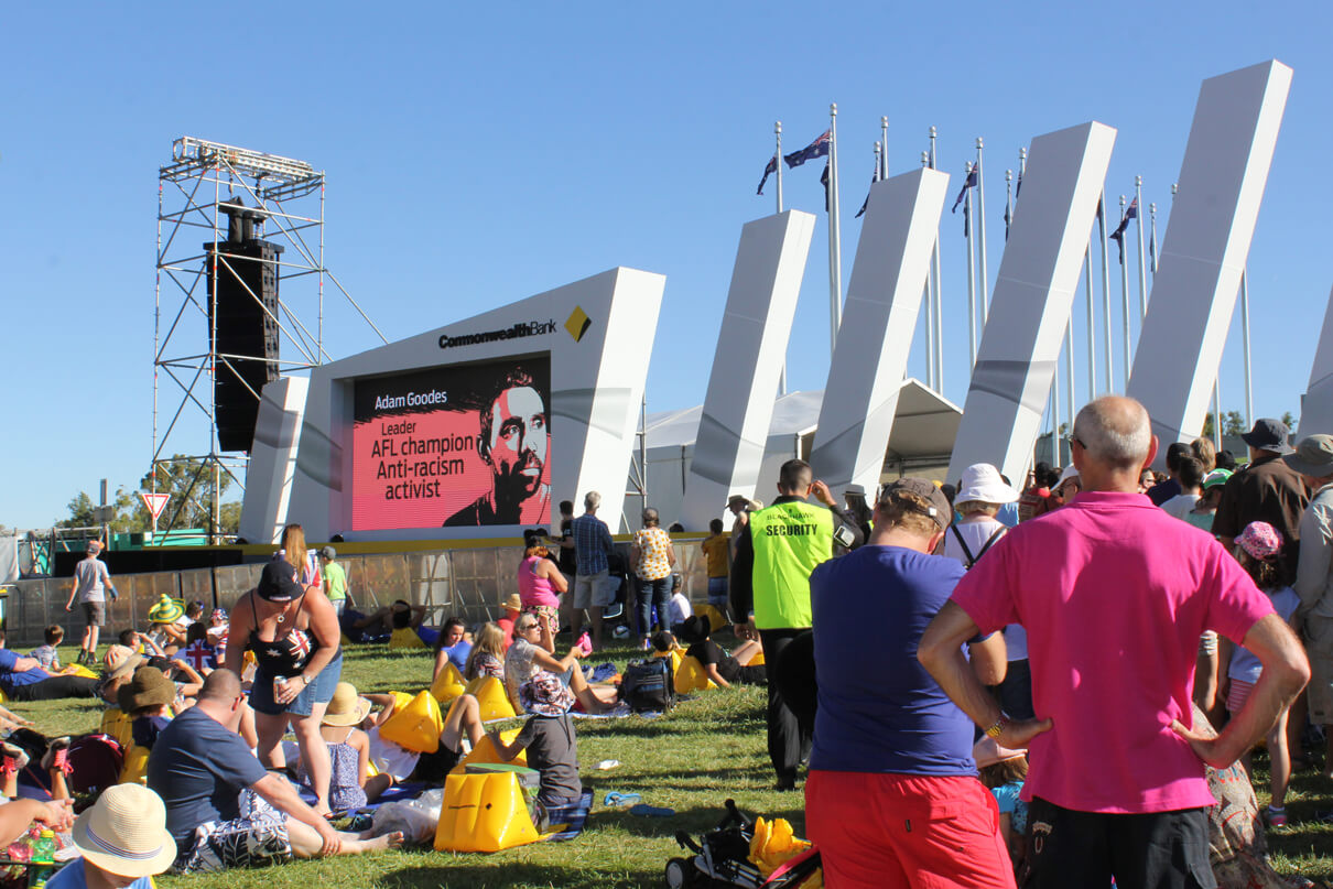 australia day canberra LED Billboard