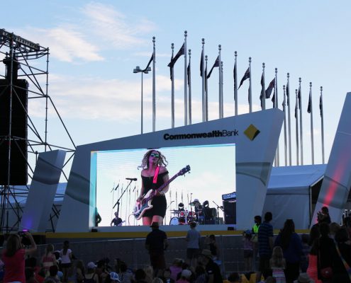 australia day 2015 LED Billboard