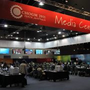 CHOGM media centre