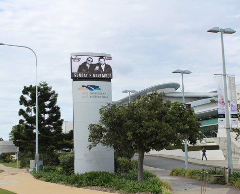 Gold Coast Convention and Exhibition Centre Outdoor LED Billboard Advertising