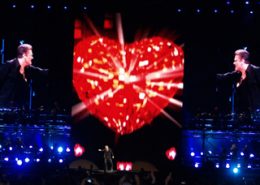 George Michael Concert Stage LED Screens