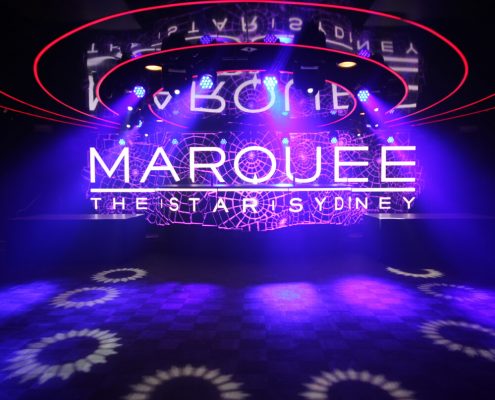 Marquee Club Sydney Curved LED Video Wall