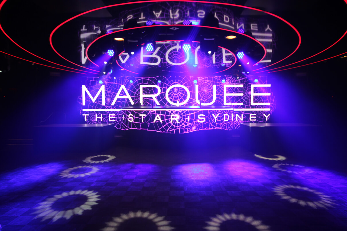 Marquee Club Sydney Curved LED Video Wall