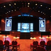 P&O Cruises Pacific Aria Stage LED Screens