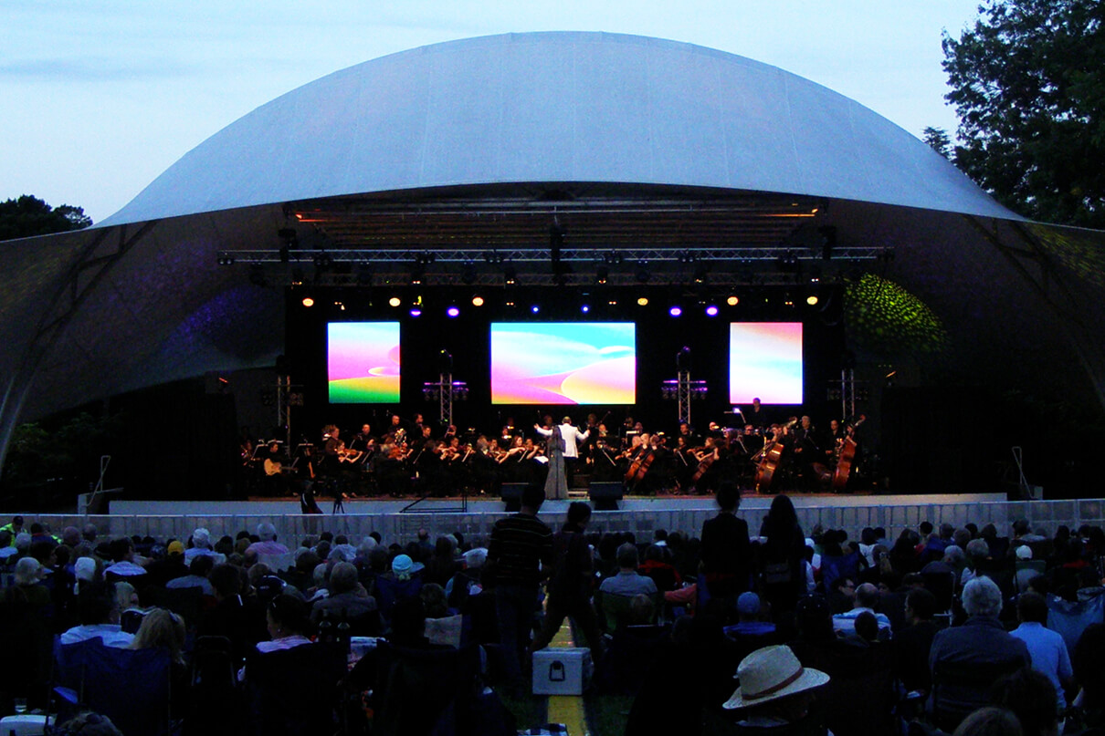 Symphony in the Park LED Screen