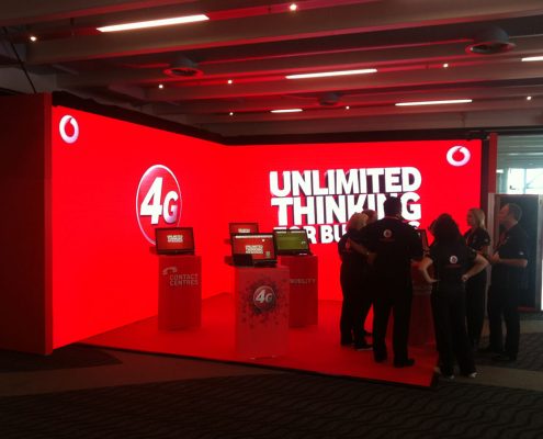 vodaphone new zealand Custom LED Video Wall