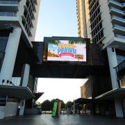 Circle on Cavil Outdoor Digital Billboard Advertising LED Sign