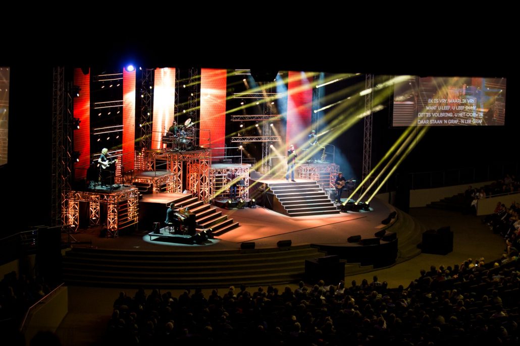 Gospel Skouspel Stage LED Panels