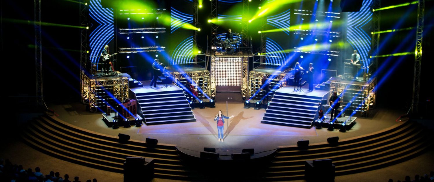 Gospel Skouspel Stage LED Panels