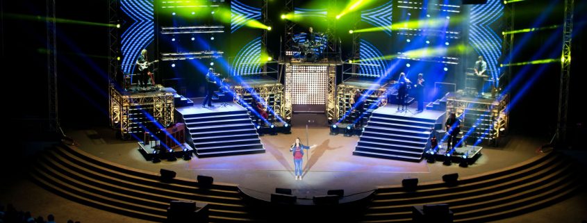 Gospel Skouspel Stage LED Panels