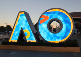 Australian Open Custom Digital Display LED Screens Artwork