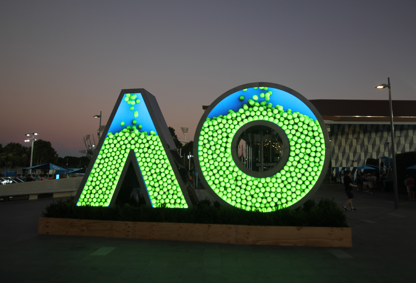 Australian Open Custom Digital Display LED Screens Artwork