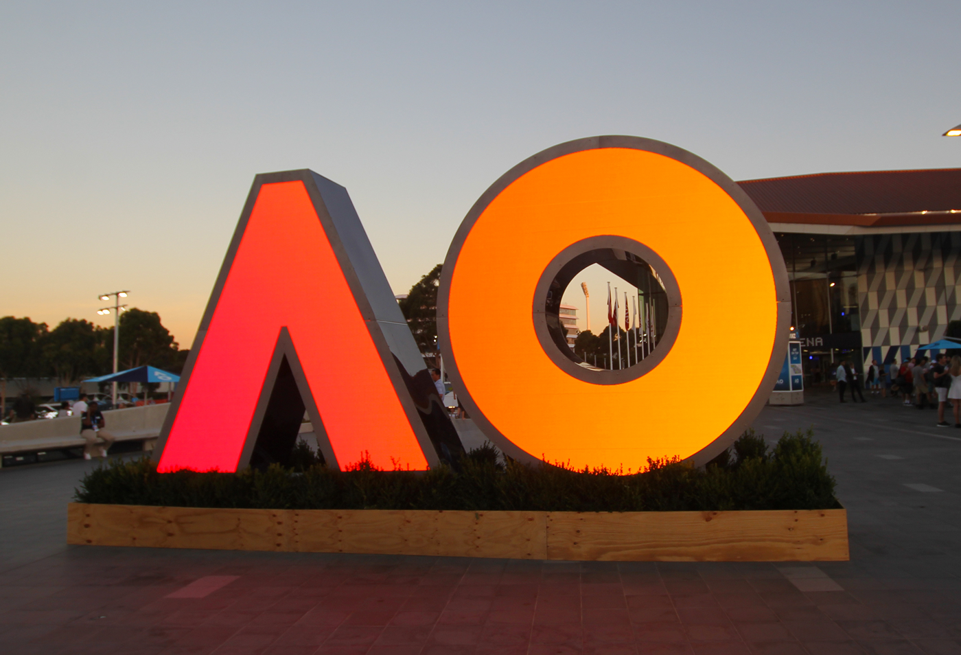 Australian Open Custom Digital Display LED Screens Artwork