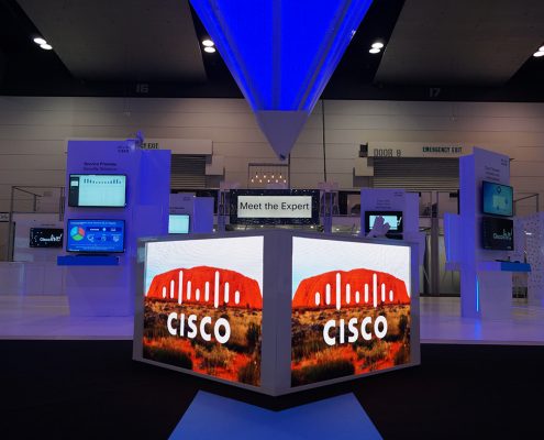 CISCO Conference Digital Display Vuepix LED Screens