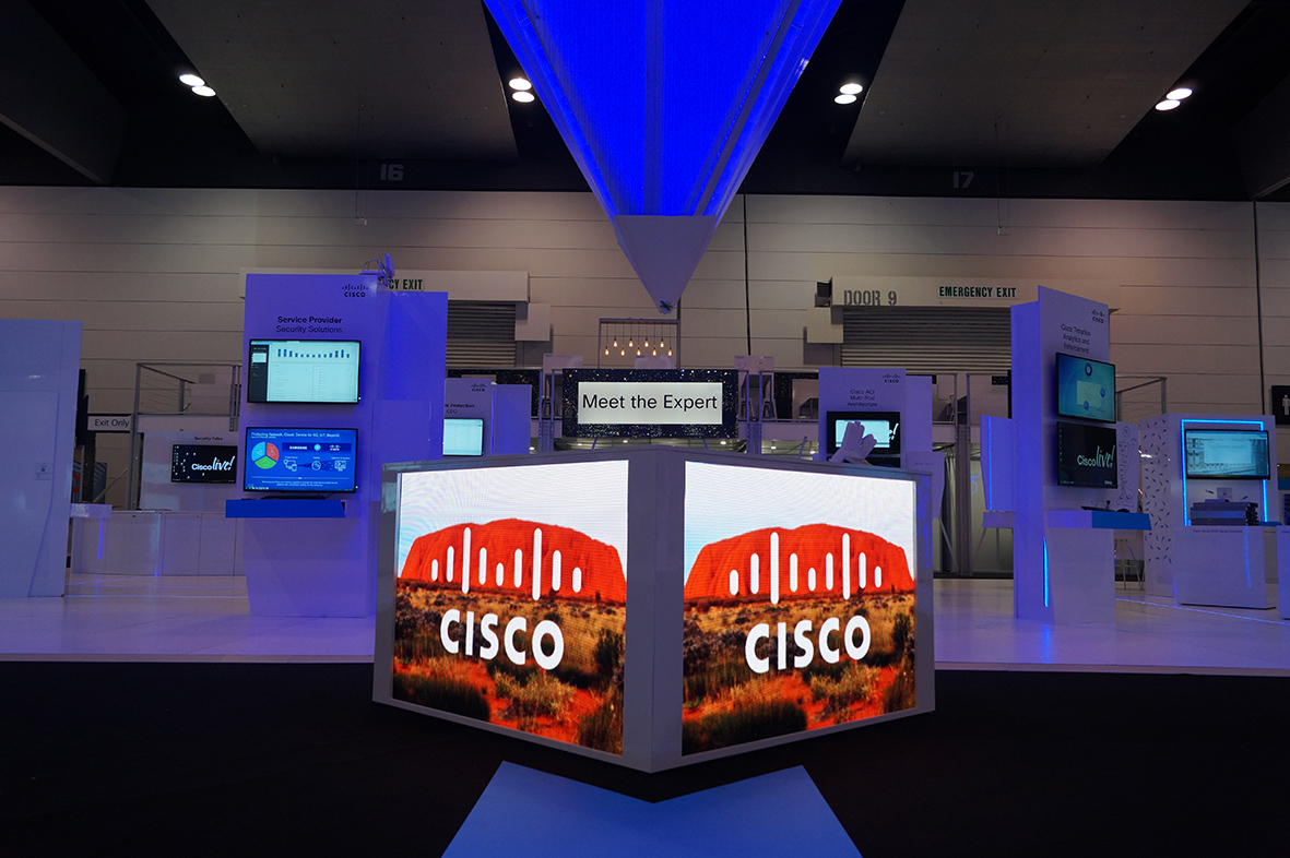 CISCO Conference Digital Display Vuepix LED Screens