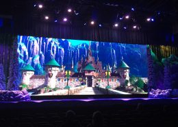 Disney Frozen Ever Theme Park Stage LED Wall Digital Display