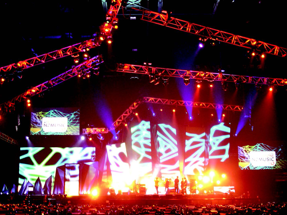 New Zealand Music Awards Concert Stage Digital Display