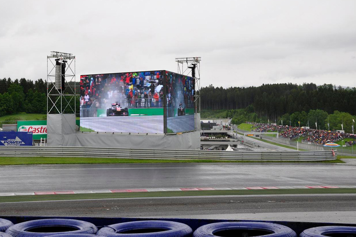 Red Bull Cup Outdoor Digital Billboard