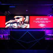 Famous Club Brisbane DJ Booth LED Display