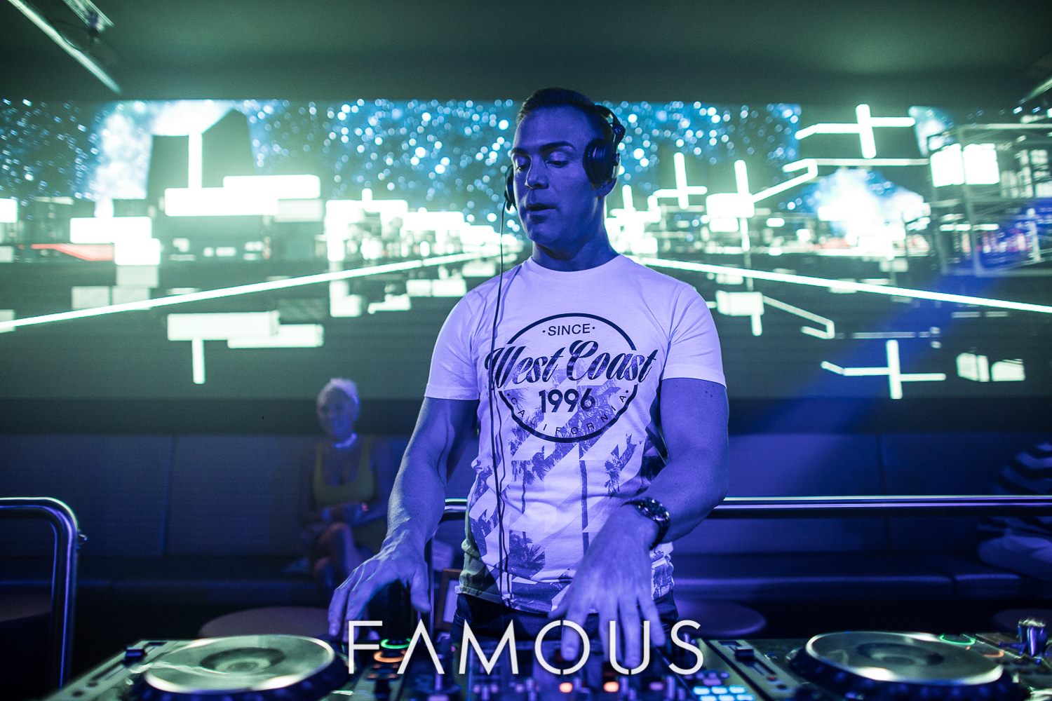 Famous Club Brisbane DJ Booth LED Display