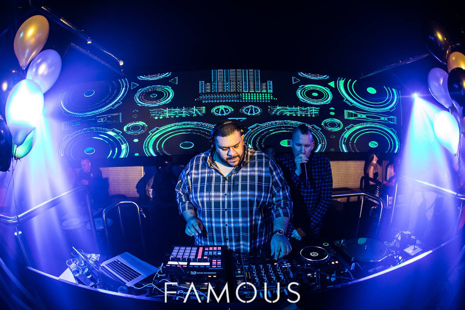 Famous Club Brisbane DJ Booth LED Display