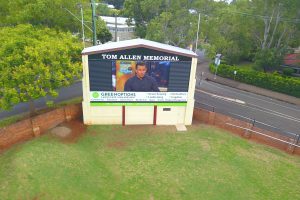 Toowoombah Tom Allen Memorial Field LED Screen Digital Scoreboard