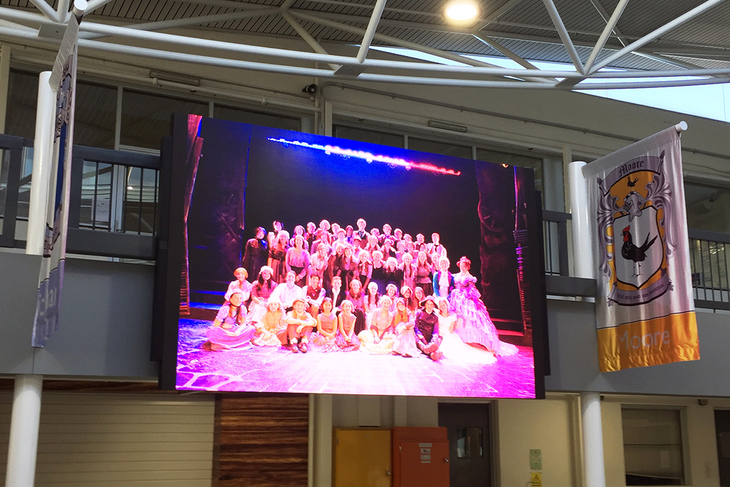 Vuepiz Carey Baptist Grammar LED Display Big Screen