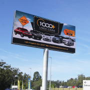 large outdoor digital billboard