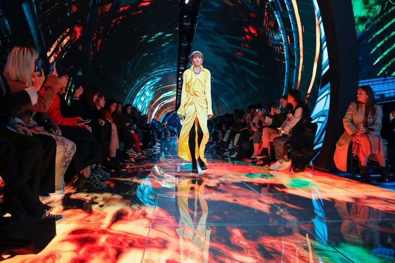 Fashion Week creative LED display