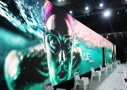 VuePix Infiled - AR Serie LED super screen. Set up for the Swimming Australia Olympic & Paralympic trials 2024